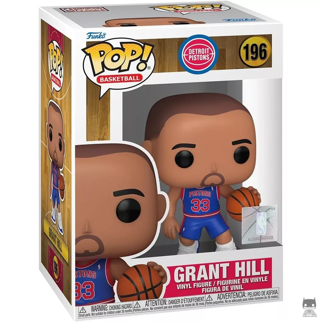 Figurine Funko POP Grant Hill (Rookie Season) avec boîte
