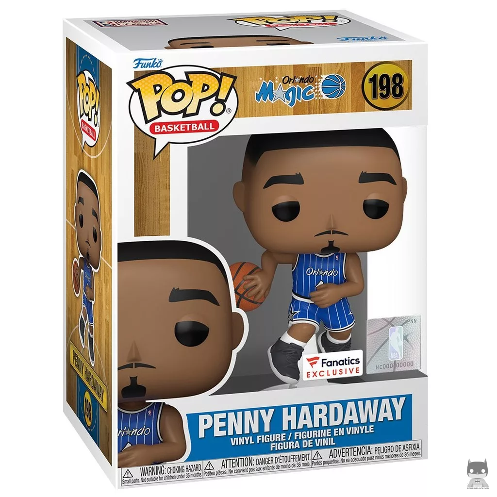 Figurine Funko POP Penny Hardaway (Blue Pinstripe Jersey) avec boîte