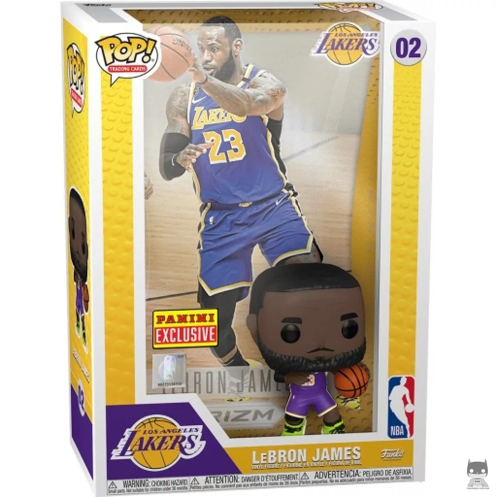 Figurine Funko POP LeBron James (Doré) avec boîte