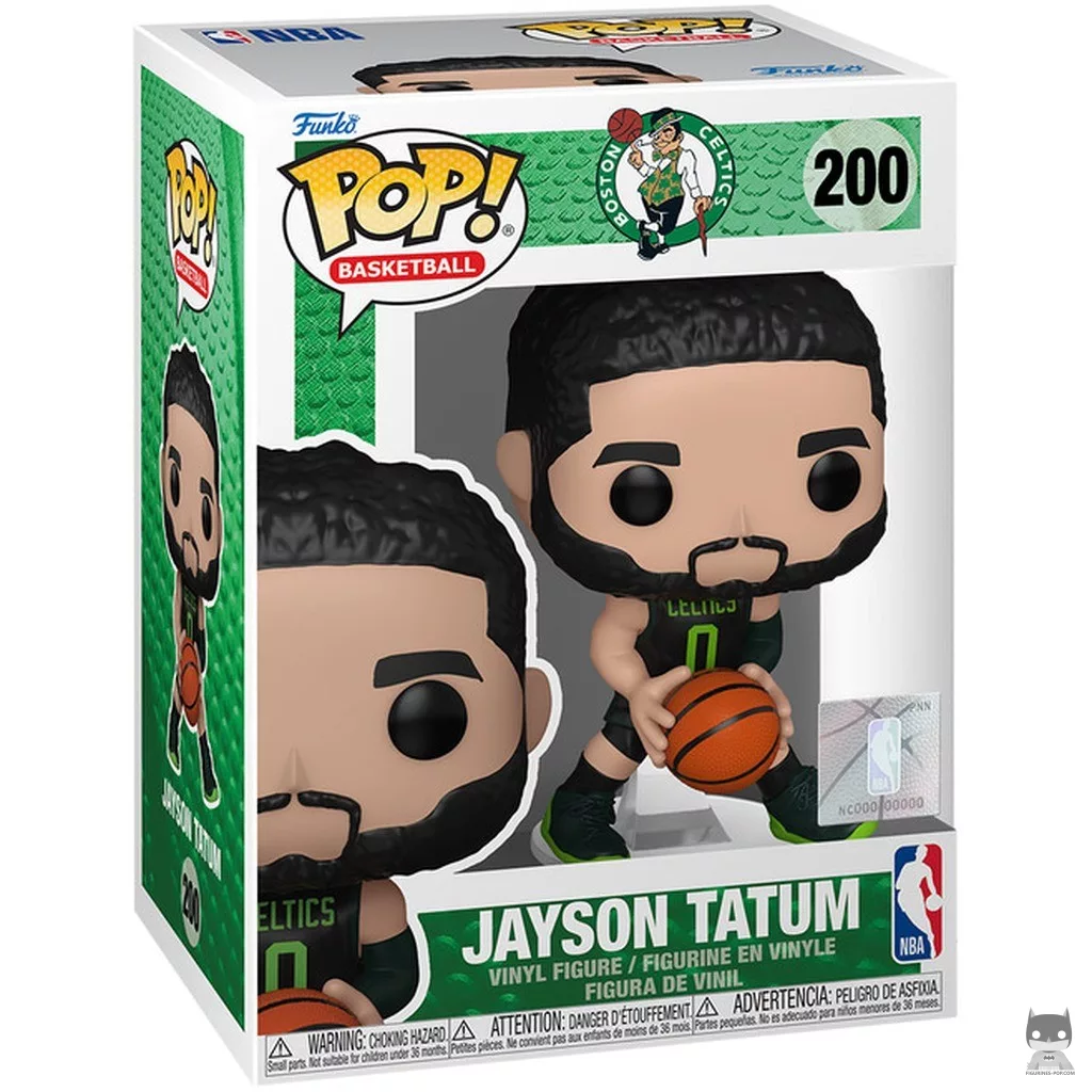 Figurine Funko POP Jayson Tatum (2024 City Edition Uniform) avec boîte