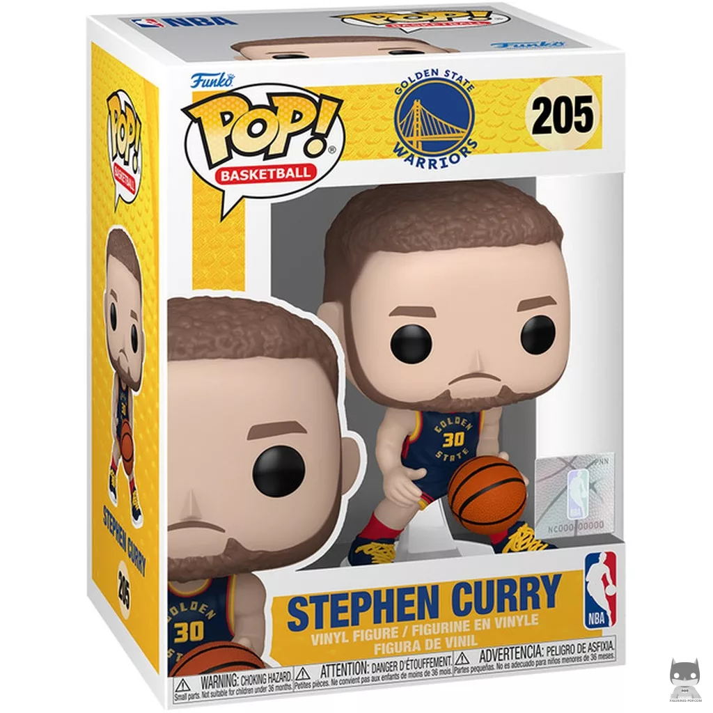 Figurine Funko POP Stephen Curry (2024 City Edition Uniform) avec boîte