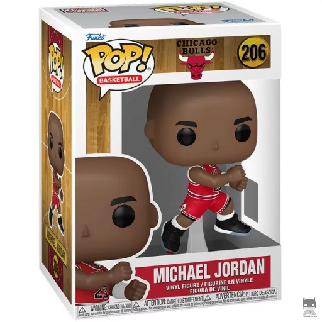 Figurine Funko POP Michael Jordan (1989 Playoffs) avec boîte