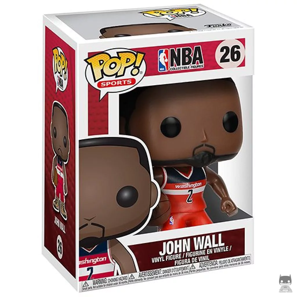 Figurine Funko POP John Wall avec boîte