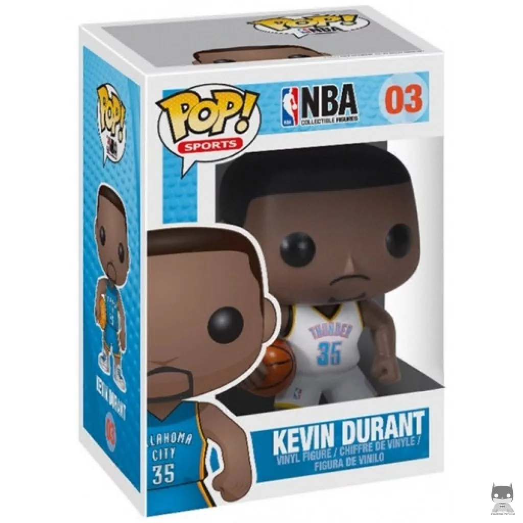 Figurine Funko POP Kevin Durant avec boîte