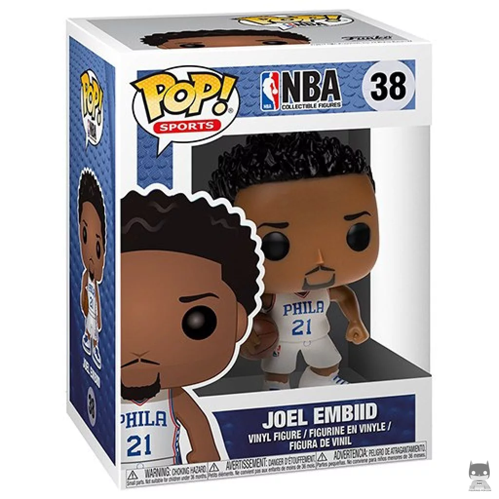 Figurine Funko POP Joel Embiid avec boîte