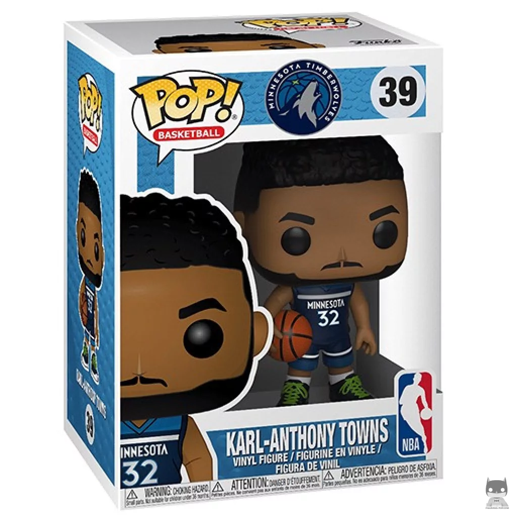 Figurine Funko POP Karl-Anthony Towns avec boîte