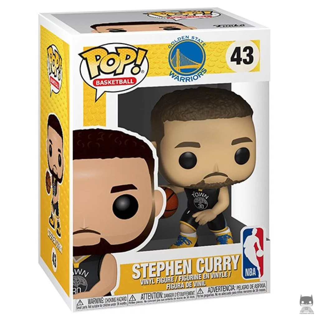 Figurine Funko POP Stephen Curry avec boîte