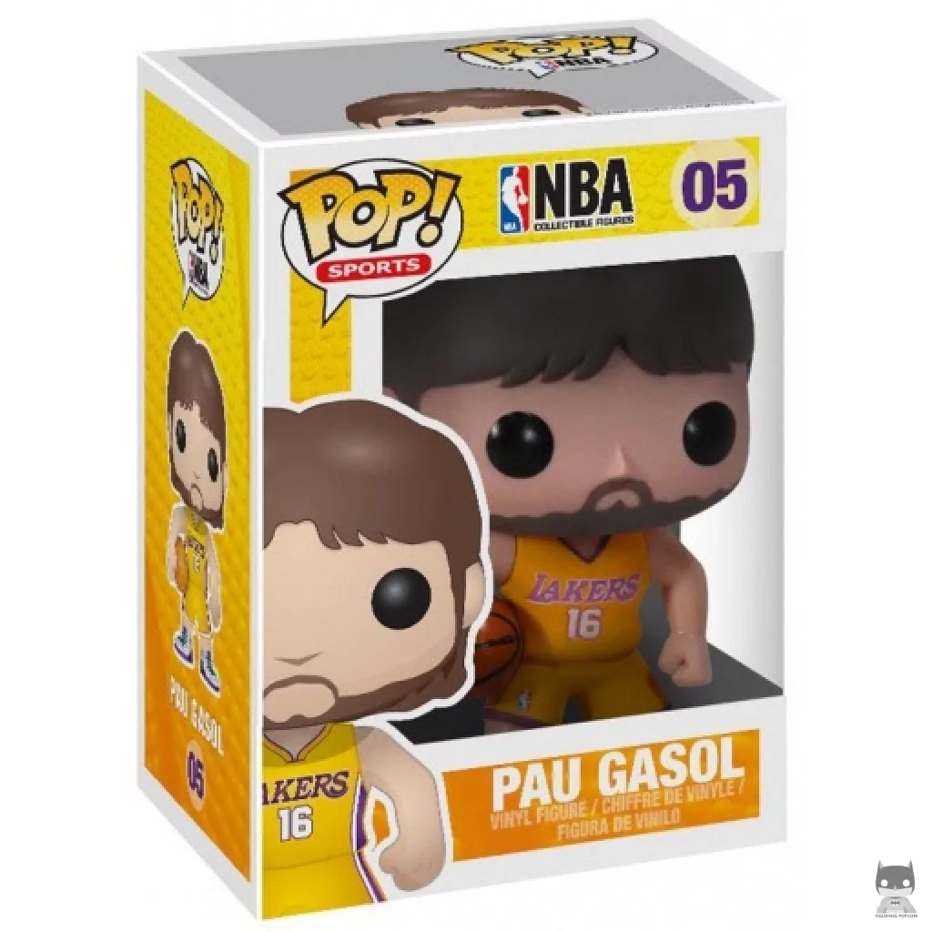 Figurine Funko POP Pau Gasol avec boîte