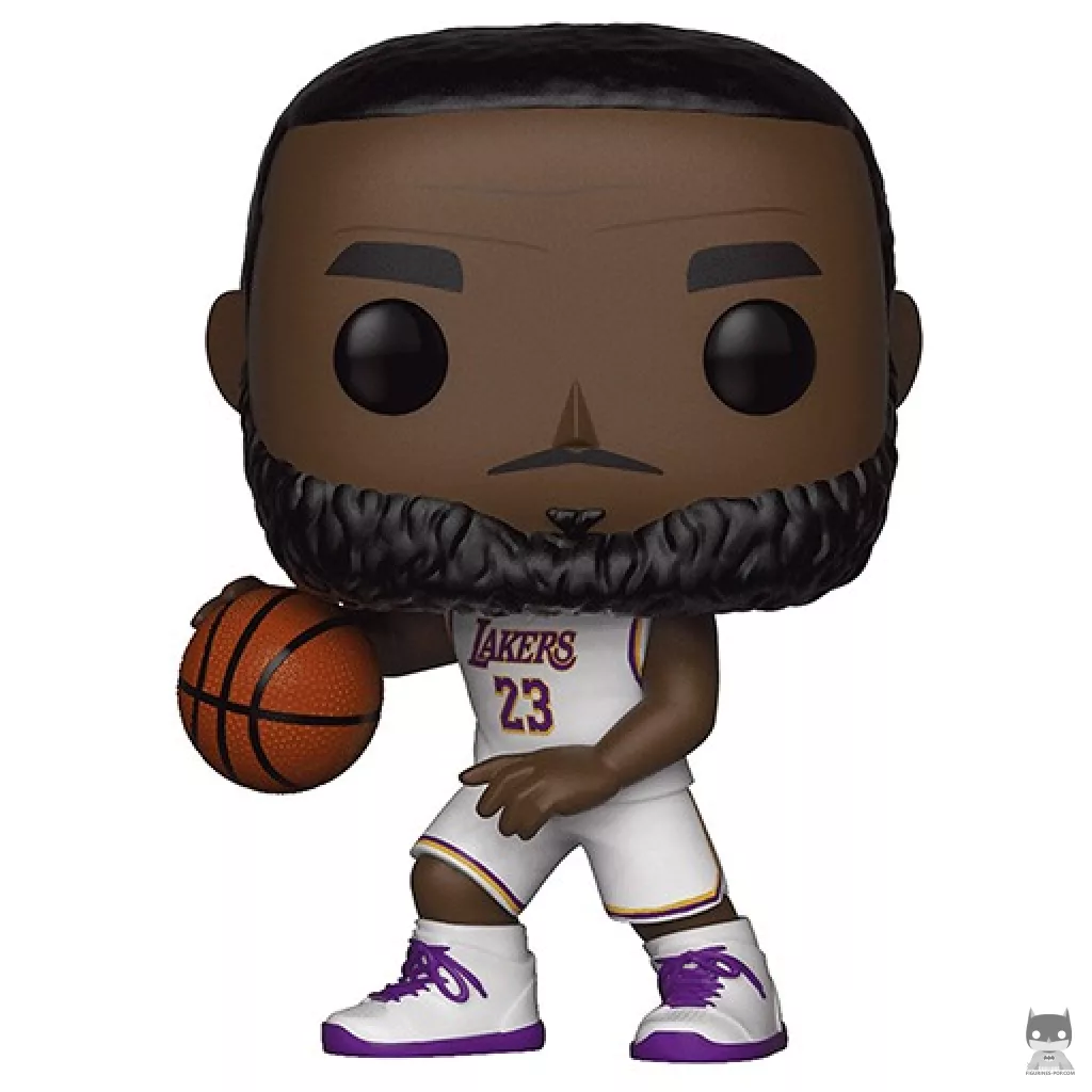 Figurine Funko POP LeBron James (Lakers) (Maillot Blanc) (NBA)