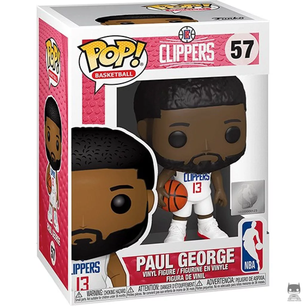 Figurine Funko POP Paul George avec boîte
