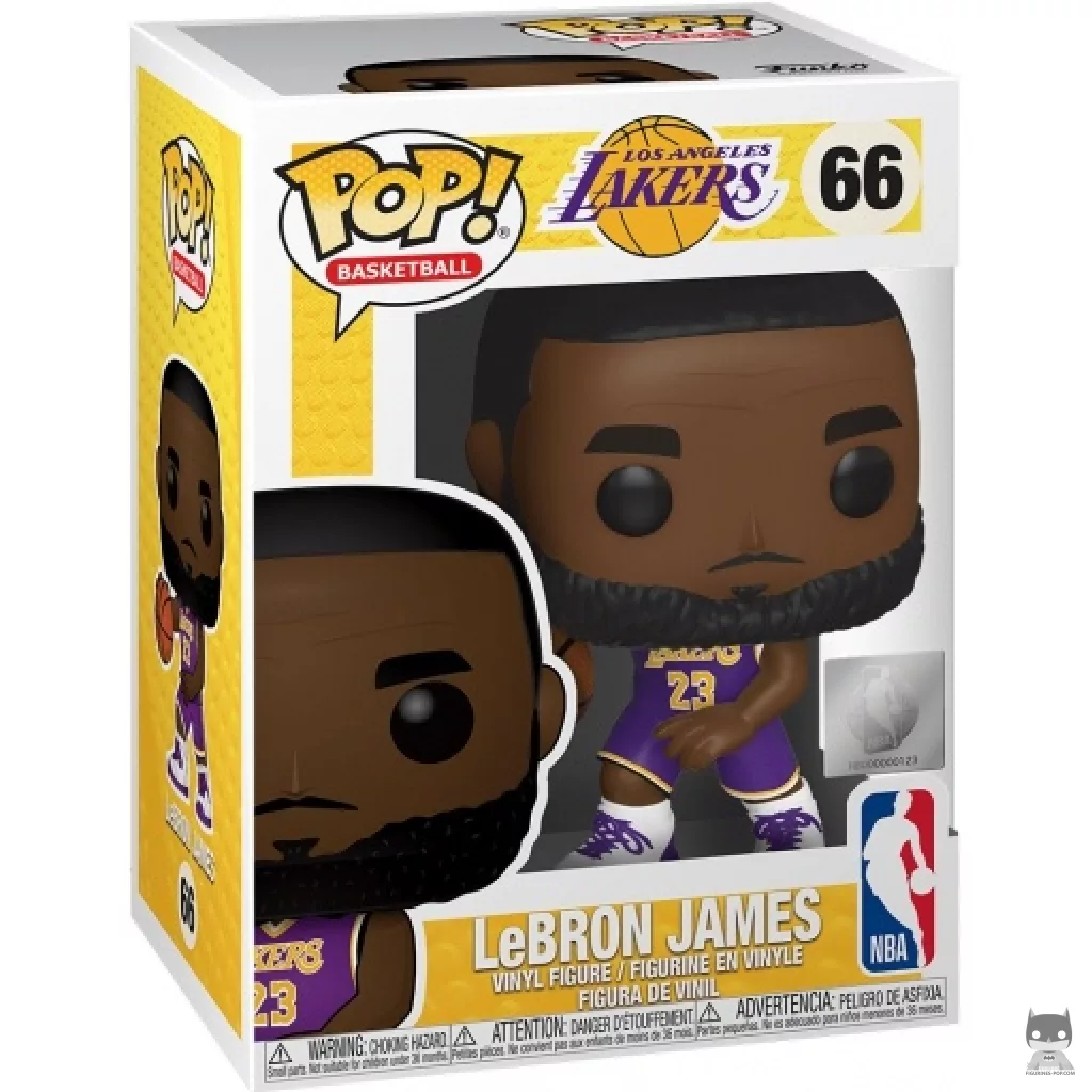 Figurine Funko POP LeBron James avec boîte