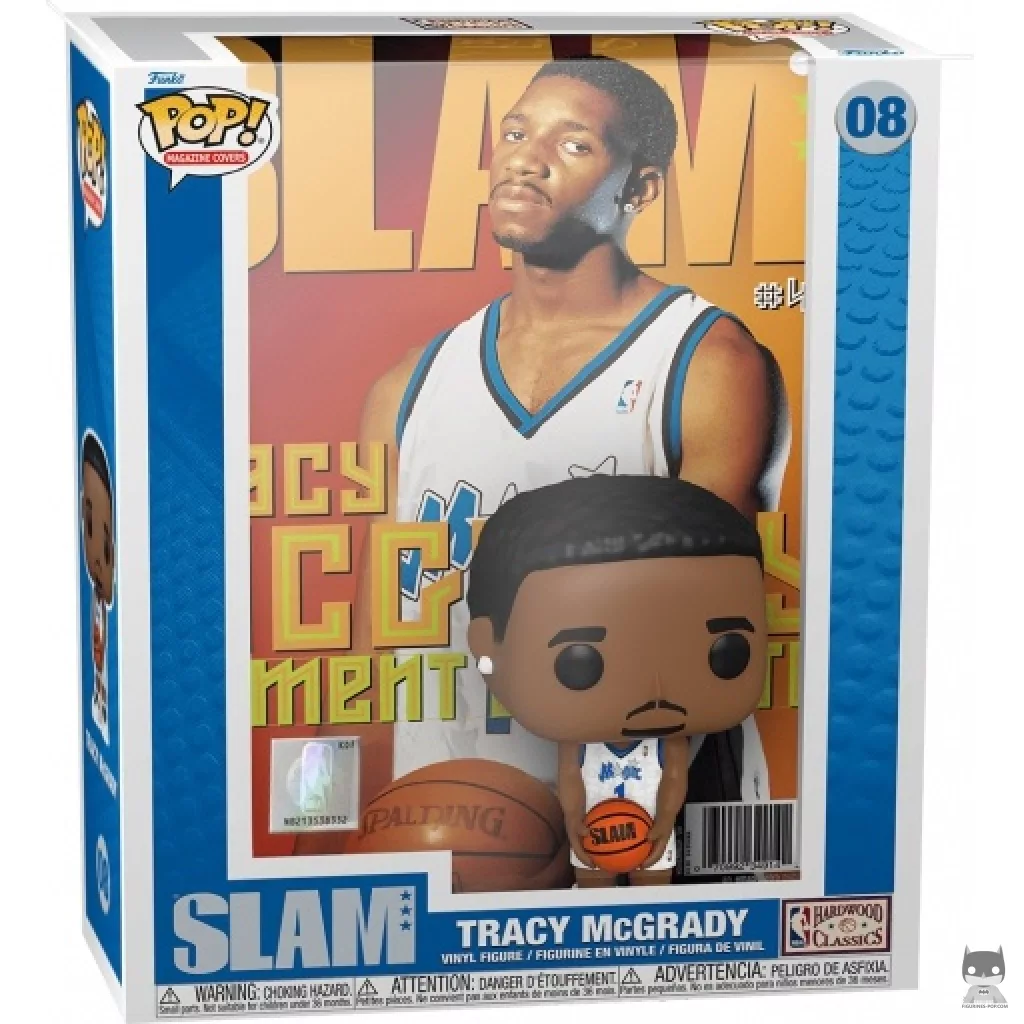 Figurine Funko POP SLAM : Tracy McGrady avec boîte