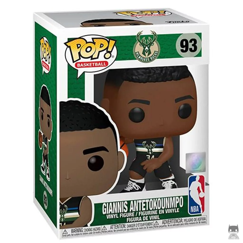 Figurine Funko POP Giannis Antetokounmpo avec boîte