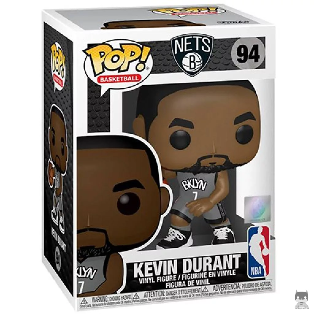 Figurine Funko POP Kevin Durant avec boîte