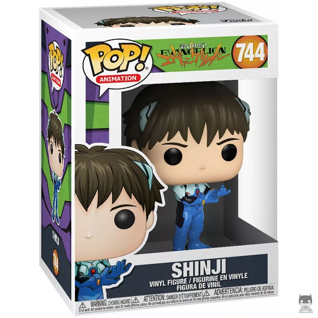 Figurine Funko POP Shinji Ikari avec boîte
