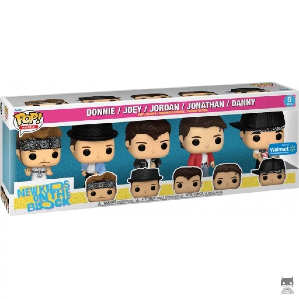 Figurine Funko POP Donnie, Joey, Jordan, Jonathan & Danny avec boîte