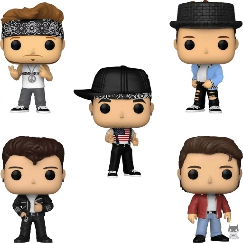 Figurine Funko POP Donnie, Joey, Jordan, Jonathan & Danny (New Kids on the Block)