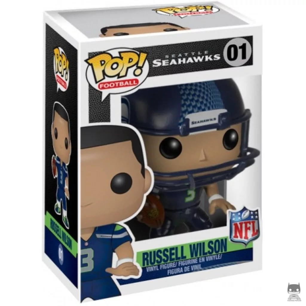 Figurine Funko POP Russell Wilson avec boîte