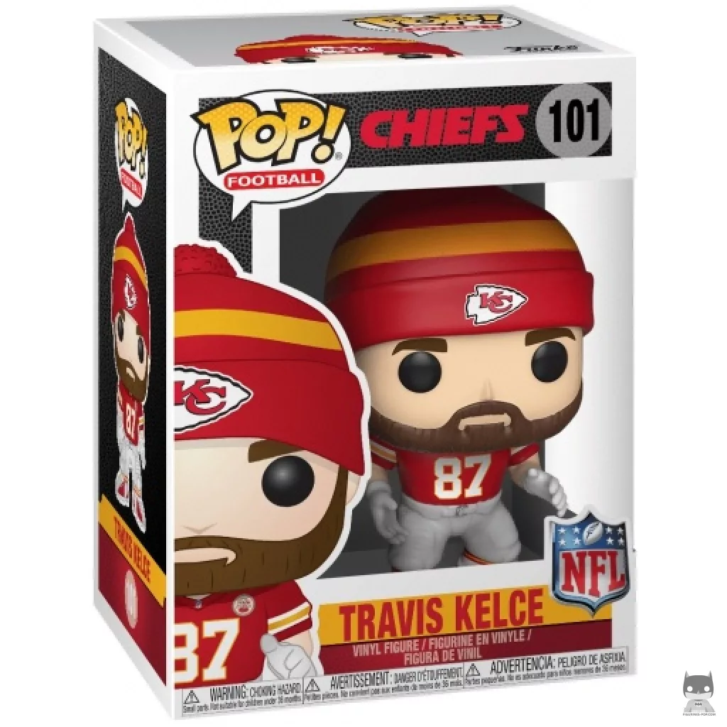 Figurine Funko POP Travis Kelce avec boîte