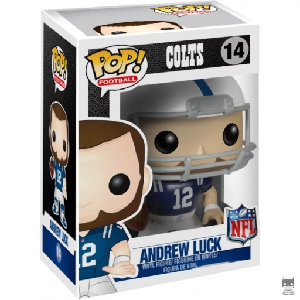 Figurine Funko POP Andrew Luck avec boîte