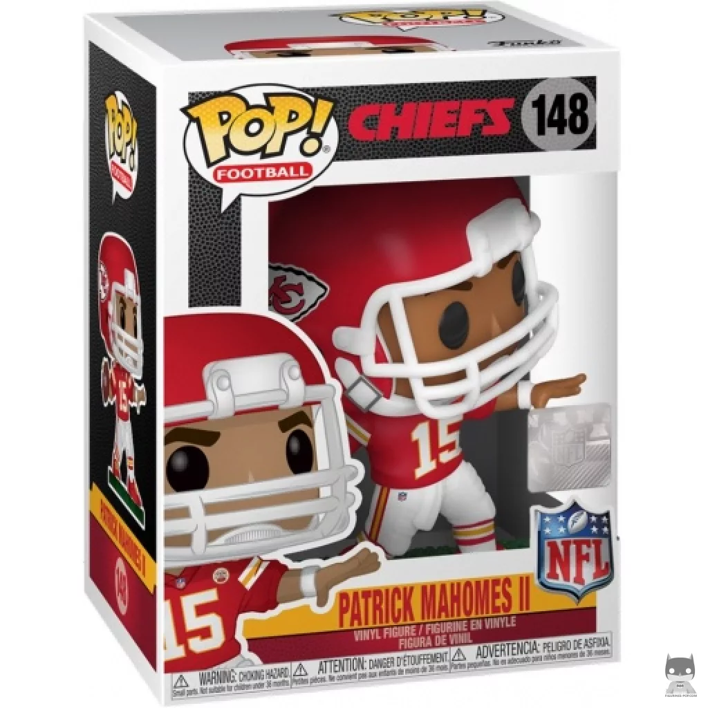 Figurine Funko POP Patrick Mahomes avec boîte