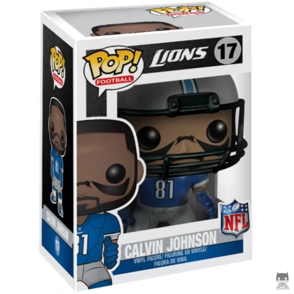 Figurine Funko POP Calvin Johnson avec boîte