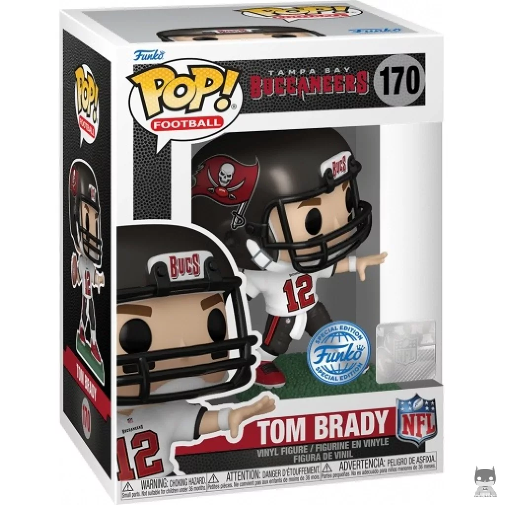 Figurine Funko POP Tom Brady avec boîte