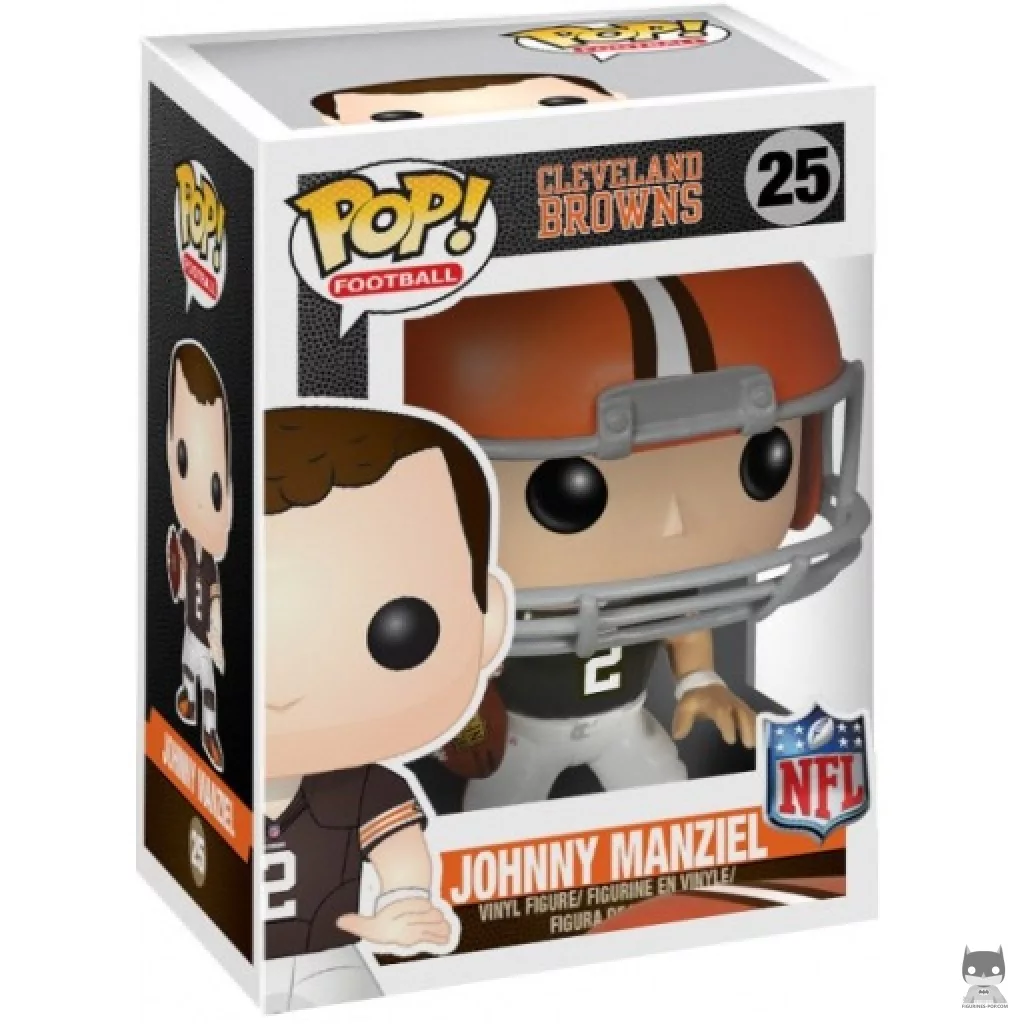 Figurine Funko POP Johnny Manziel avec boîte