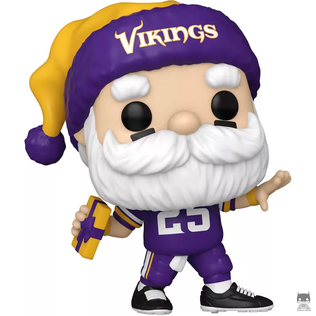 Figurine Funko POP Père Noël Minnesota Vikings (NFL)