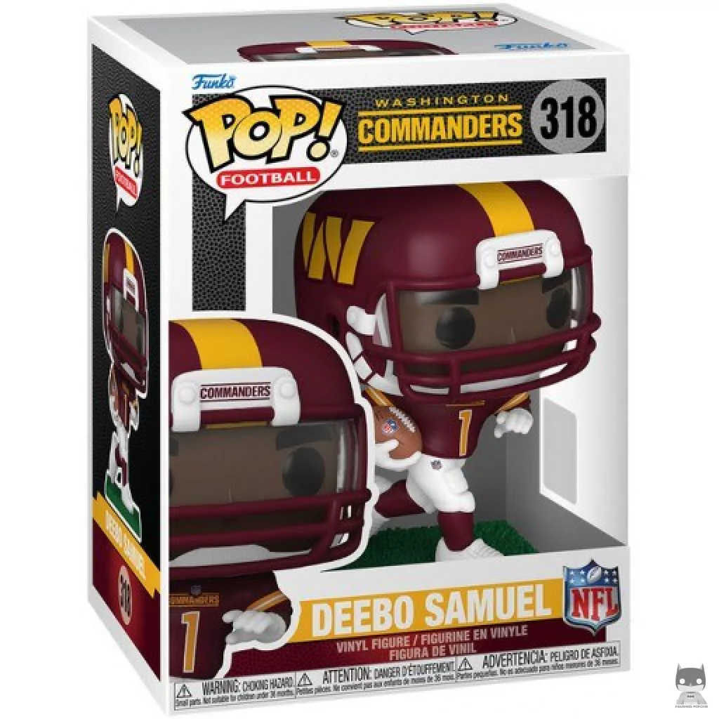 Figurine Funko POP Deebo Samuel avec boîte