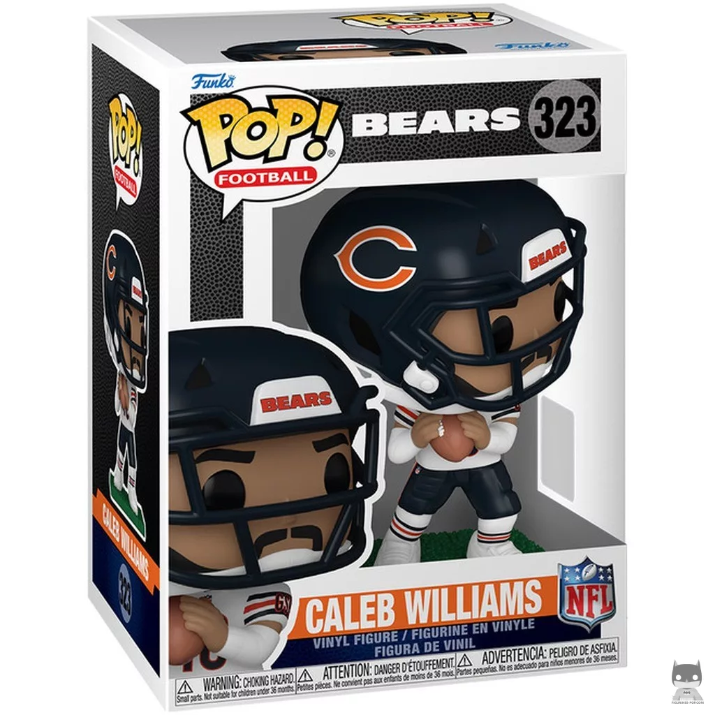 Figurine Funko POP Caleb Williams avec boîte