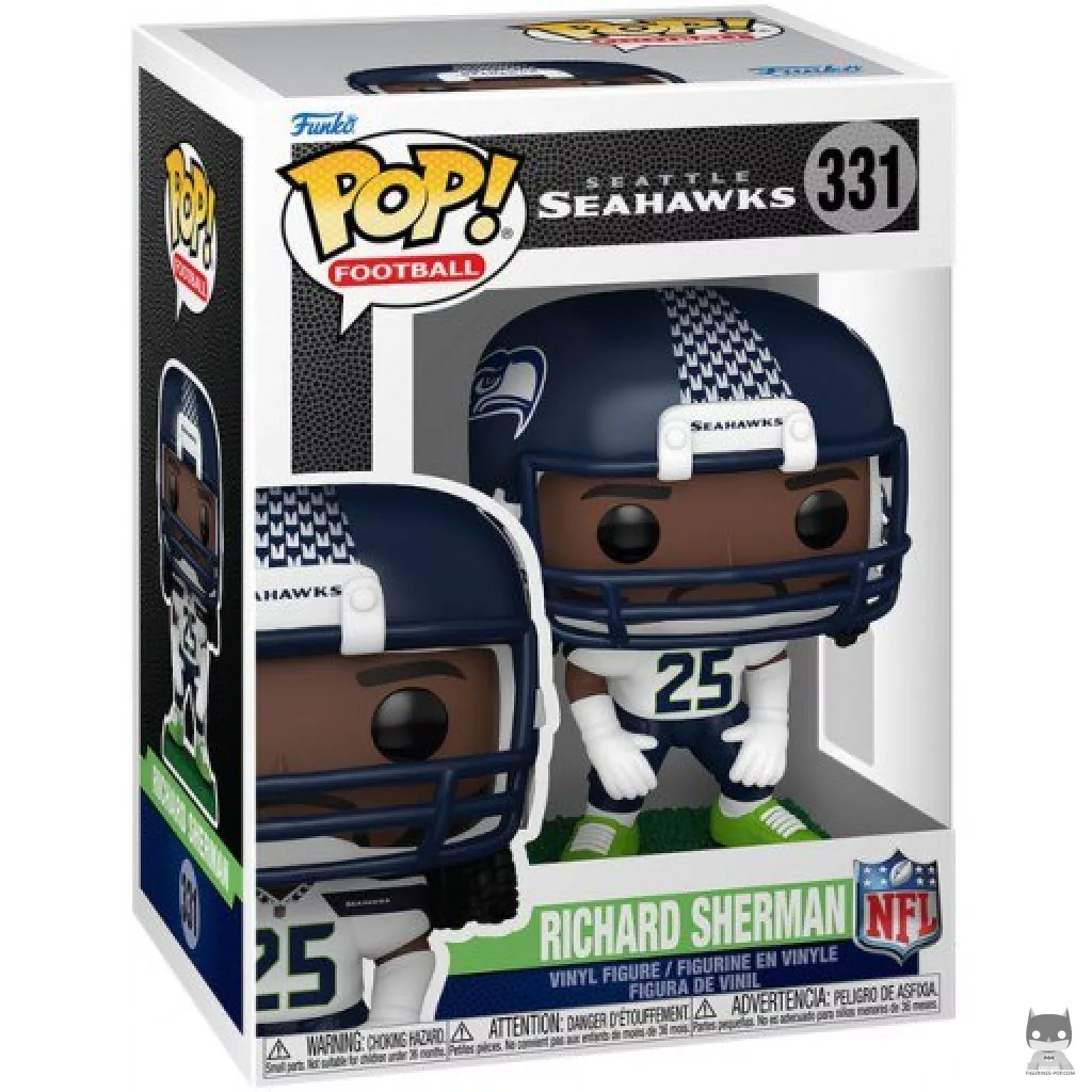 Figurine Funko POP Richard Sherman avec boîte