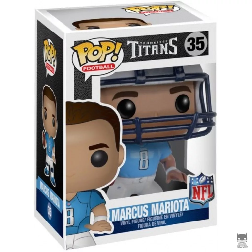 Figurine Funko POP Marcus Mariota avec boîte