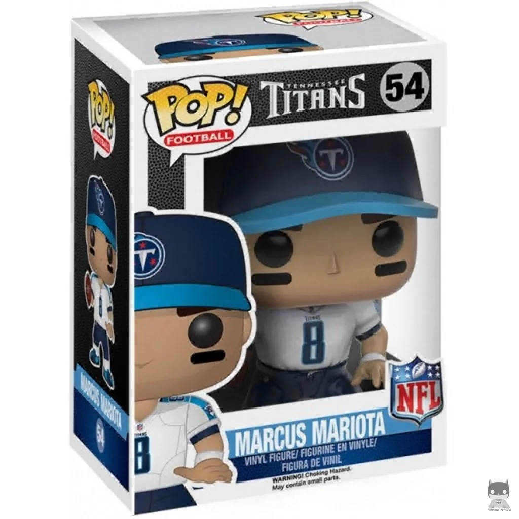Figurine Funko POP Marcus Mariota avec boîte