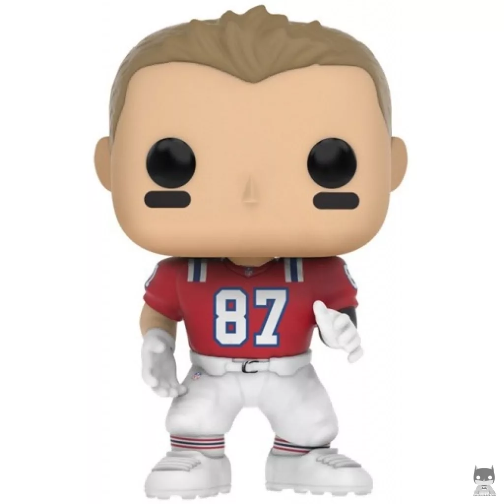 Figurine Funko POP Rob Gronkowski (Maillot Retro) (NFL)