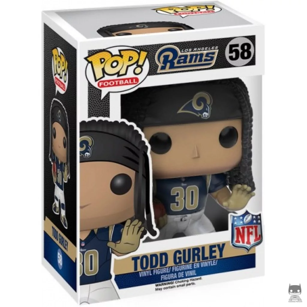 Figurine Funko POP Todd Gurley avec boîte
