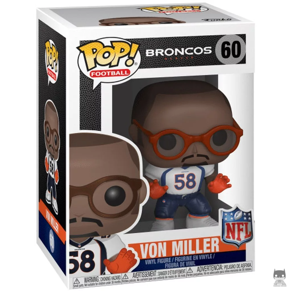 Figurine Funko POP Von Miller avec boîte