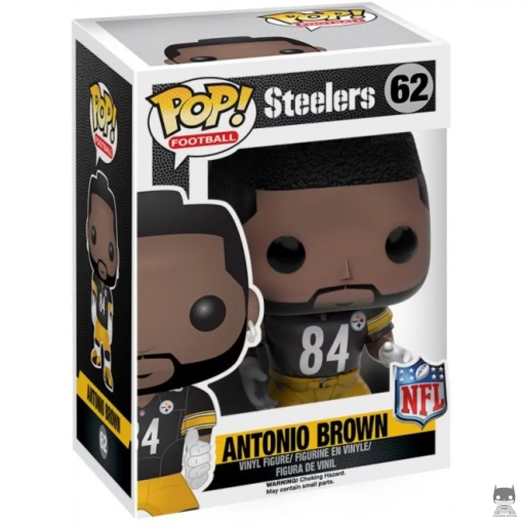 Figurine Funko POP Antonio Brown avec boîte