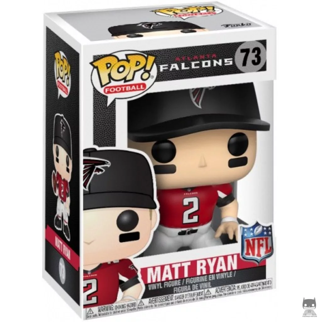 Figurine Funko POP Matt Ryan (Falcons Home) avec boîte