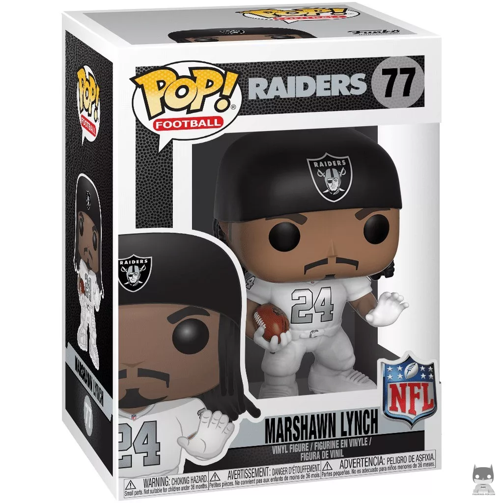 Figurine Funko POP Marshawn Lynch avec boîte