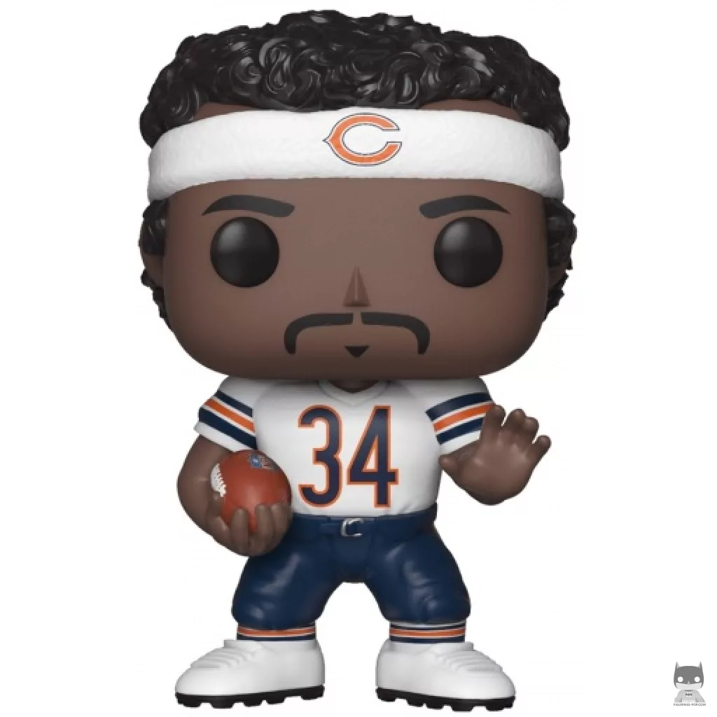 Figurine Funko POP Walter Payton (Maillot Extérieur) (NFL)