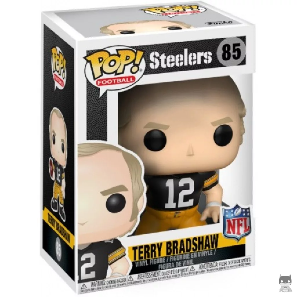 Figurine Funko POP Terry Bradshaw (Steelers Home) avec boîte