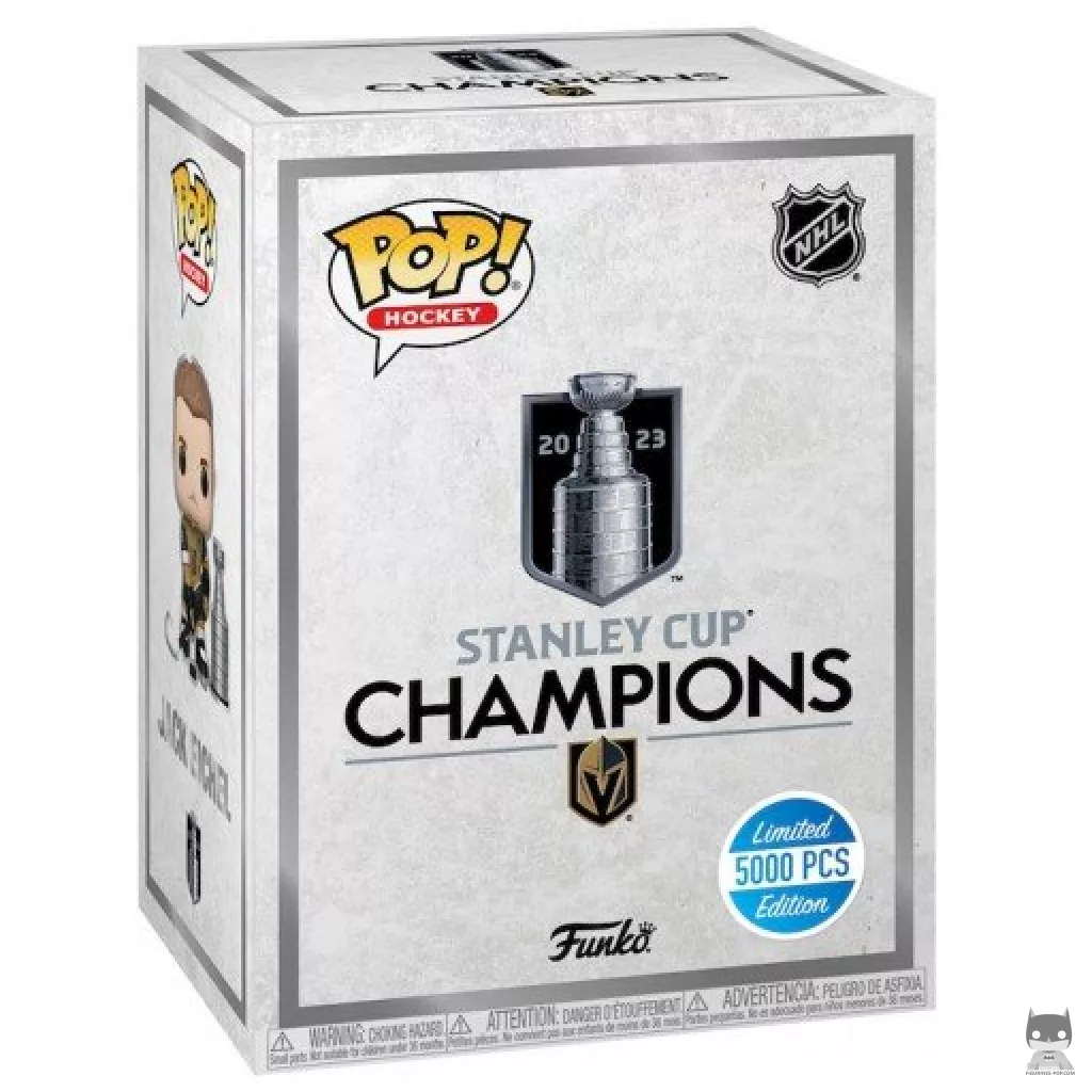Figurine Funko POP Jack Eichel avec Stanley Cup 2023 avec boîte