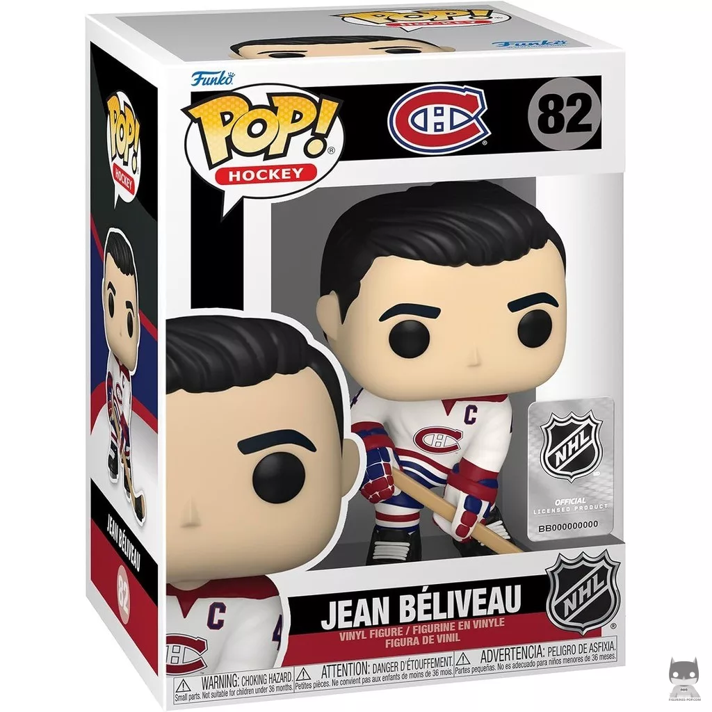 Figurine Funko POP Jean Beliveau avec boîte