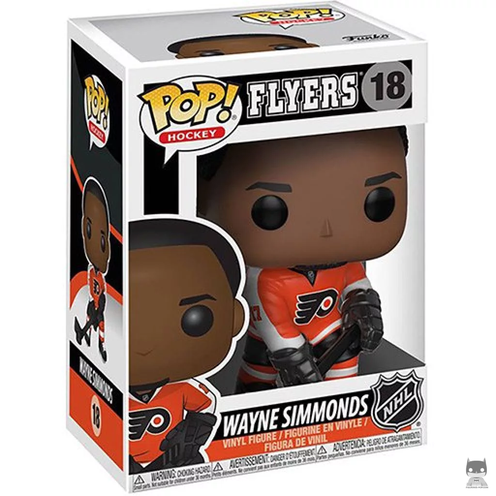 Figurine Funko POP Wayne Simmonds avec boîte