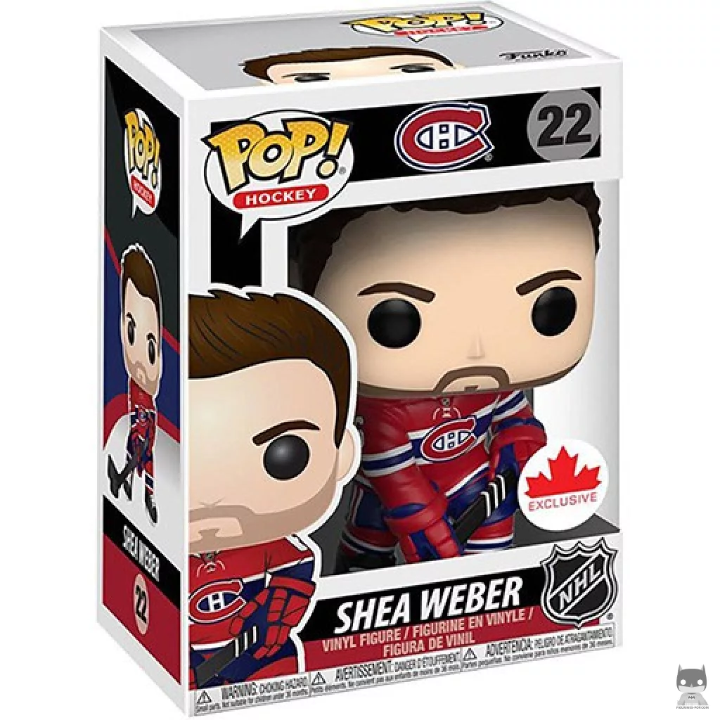 Figurine Funko POP Shea Weber (Maillot Domicile) avec boîte