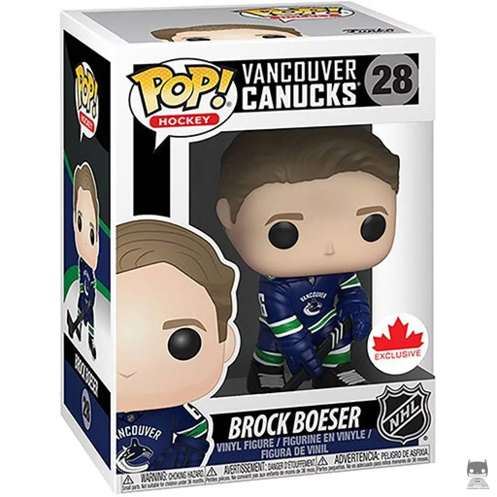 Figurine Funko POP Brock Boeser avec boîte
