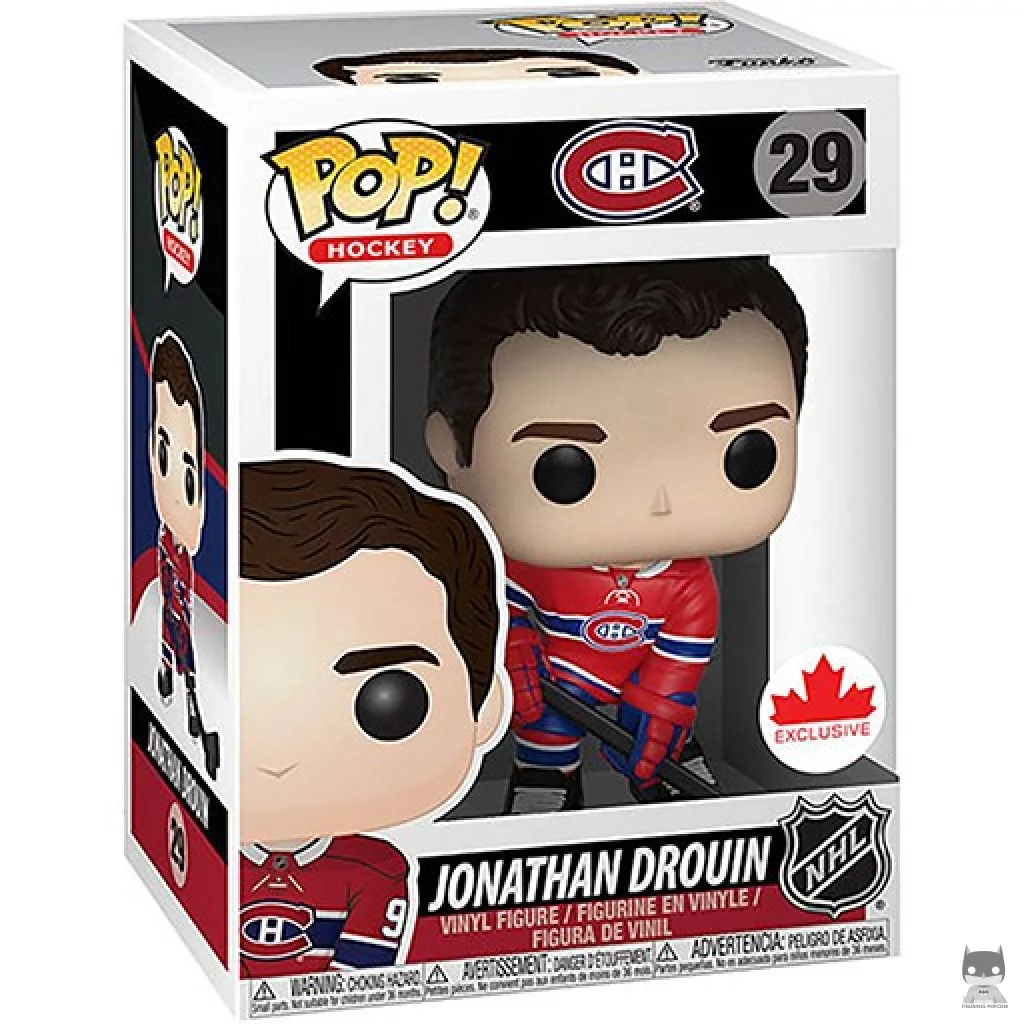 Figurine Funko POP Jonathan Drouin avec boîte