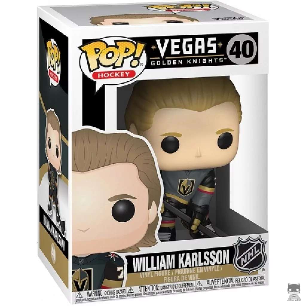 Figurine Funko POP William Karlsson avec boîte