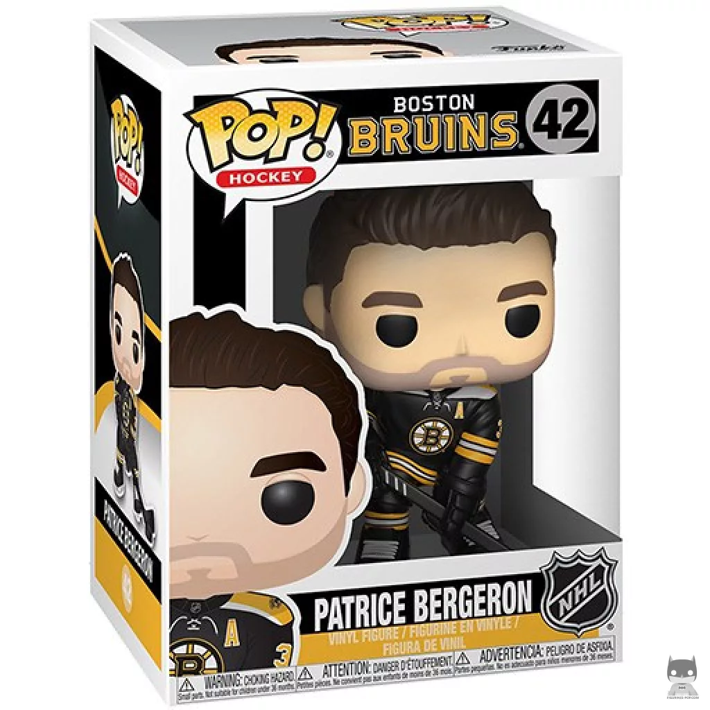 Figurine Funko POP Patrice Bergeron avec boîte